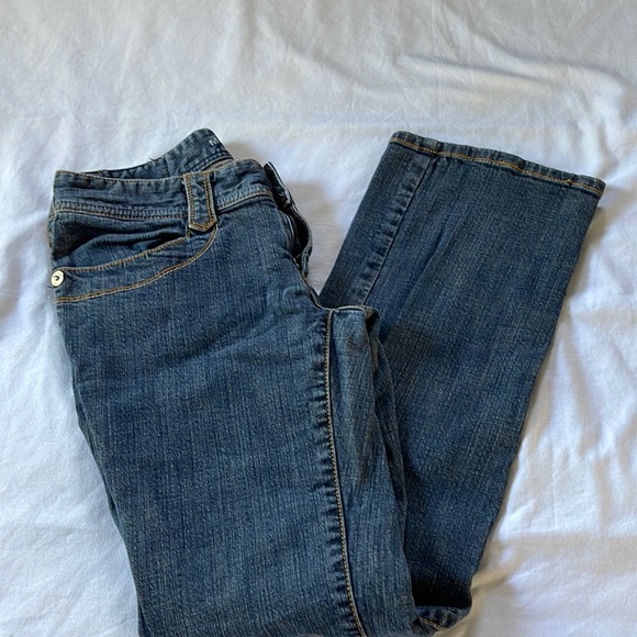 Michael Kors Denim - Michael Kors denim classic blue wash jeans cotton straight cut spandex size 8